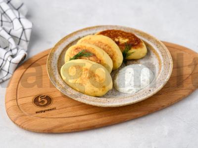 Bulvių zrazai su grybais pagrindine nuotrauka