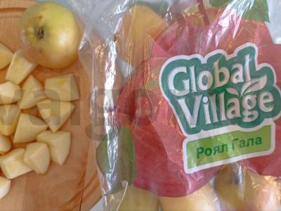 Vyšnių-obuolių kompotas Žingsnis 1