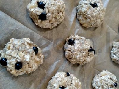 Naudingas avižinis sausainis be miltų ir kiaušinių Žingsnis 4