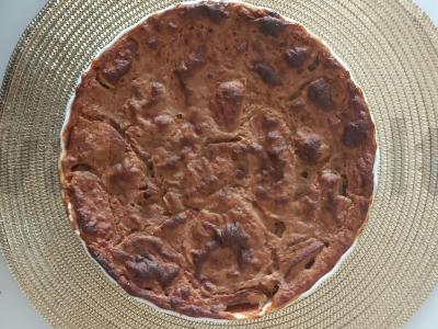 Šarlotė su varškės skoniu pagrindine nuotrauka