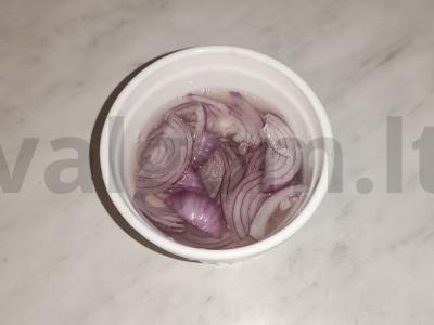 Namų šašlykas su vištiena ir žaliais karčiojo padažu Žingsnis 3