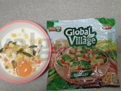 Kaimiškas omletas su daržovėmis Žingsnis 2