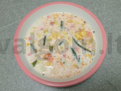 Kaimiškas omletas su daržovėmis Žingsnis 4