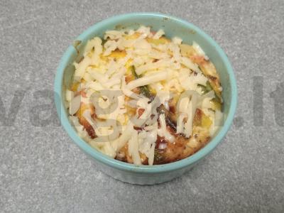 Kaimiškas omletas su daržovėmis Žingsnis 7