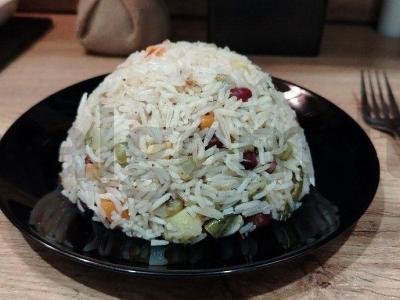 Basmati ryžiai su daržovėmis pagrindine nuotrauka