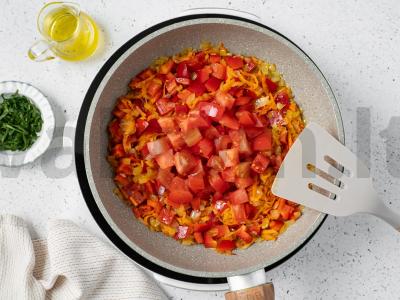 Raudonos lęšiai su vištiena Žingsnis 5