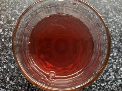 Dviejų sluoksnių želė su vyšnių sultimis ir pienu Žingsnis 4