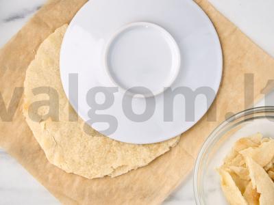 Vegetariškas „Napoleonas“ su avižų pieno kremu Žingsnis 8