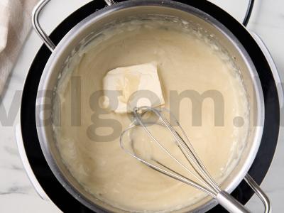 Vegetariškas „Napoleonas“ su avižų pieno kremu Žingsnis 14