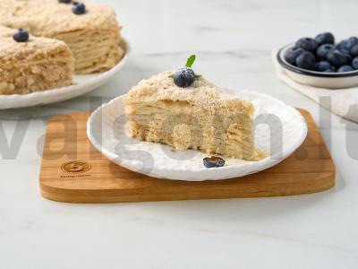 Vegetariškas „Napoleonas“ su avižų pieno kremu pagrindine nuotrauka