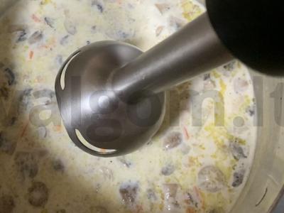 Grybų sriuba-pyragas su grietinėlėmis Žingsnis 6