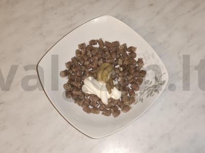 Kiaulienos ritinys iš faršo oro grilyje Žingsnis 4