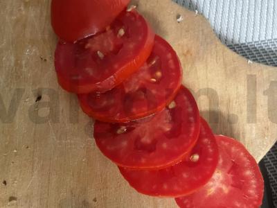 Mini pica „Salami“ Žingsnis 1