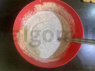 Žalios grikių duona su juodaisiais sezamais Žingsnis 3