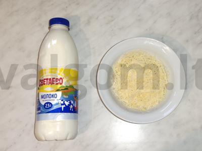 Patingėlių hachapuri su gaudos sūriu Žingsnis 2