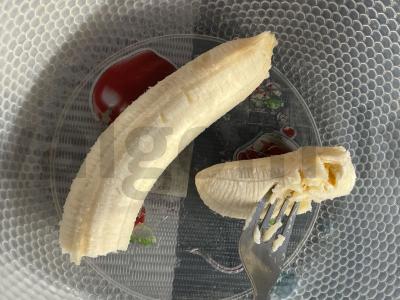 Bananų blynai be cukraus Žingsnis 1