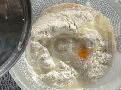 Bananų blynai be cukraus Žingsnis 7