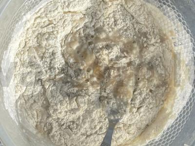 Bananų blynai be cukraus Žingsnis 8