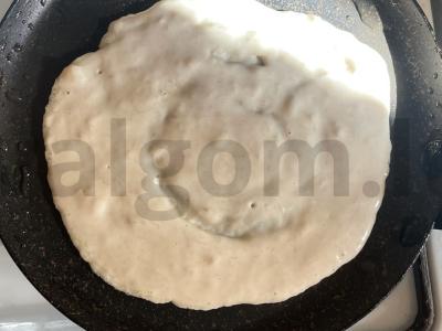 Bananų blynai be cukraus Žingsnis 10