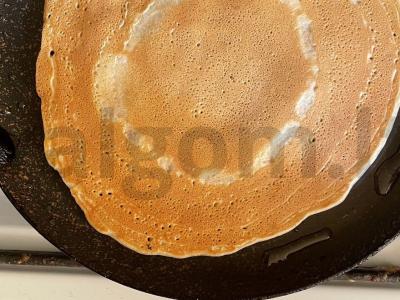 Bananų blynai be cukraus Žingsnis 11