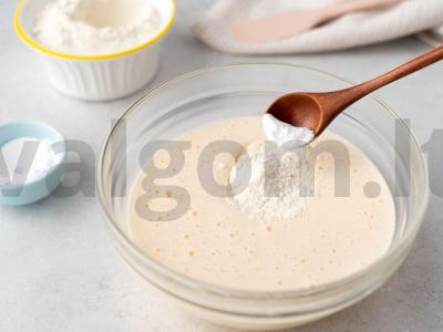 Persikų tortas Žingsnis 2