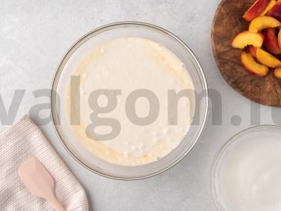 Persikų tortas Žingsnis 7