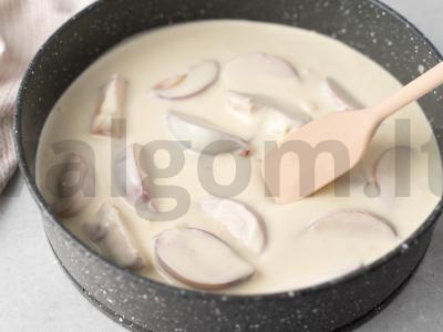 Persikų tortas Žingsnis 8