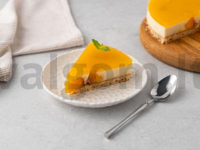 Persikų tortas pagrindine nuotrauka