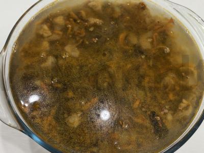 Grikių košė su miško grybais ir kiauliena orkaitėje Žingsnis 9