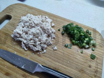 Namų šašlykinė su vištienos filė ir žaliu svogūnu Žingsnis 1