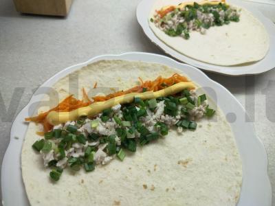 Namų šašlykinė su vištienos filė ir žaliu svogūnu Žingsnis 2