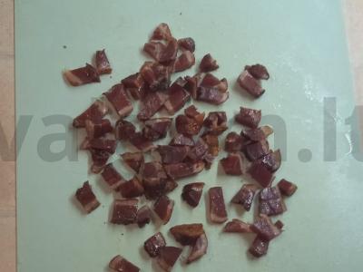 Daržovių salotas su džiovinta antis krūtinėle Žingsnis 5