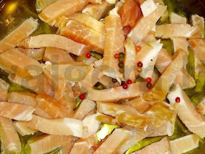 Kumpio plovas iš garinto ryžių Žingsnis 3