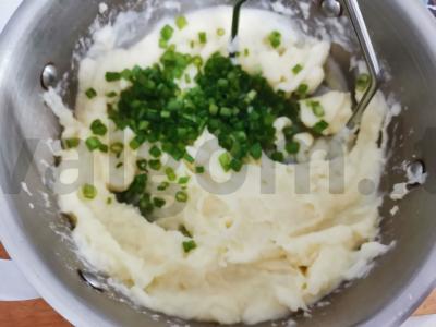 Bulvių košė su žaliu svogūnu per 25 minutes Žingsnis 4