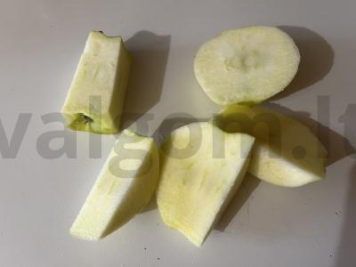 Moliūgų kokteilis su obuoliais „Royal Gala“ Žingsnis 2