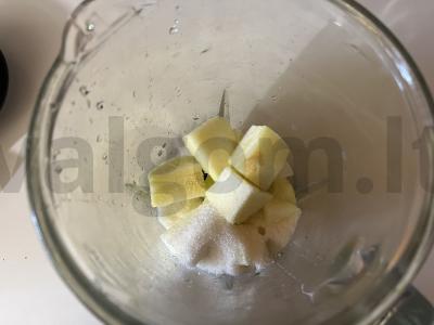 Moliūgų kokteilis su obuoliais „Royal Gala“ Žingsnis 5