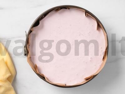 Tortas su braškių musu Žingsnis 7