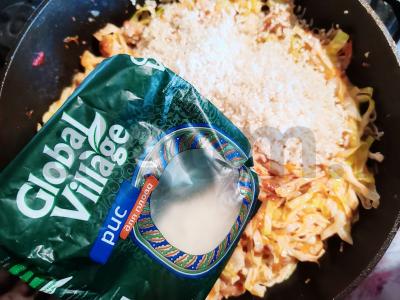 Patingėlių kopūstai „Kish-mish“ Žingsnis 6