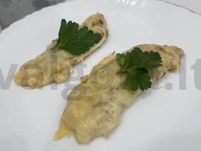 Vištienos kotletai su sūriu orkaitėje pagrindine nuotrauka