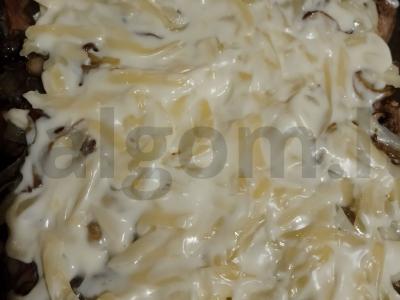 Lašiša „Afroditė“ su sūriu ir grybais Žingsnis 4