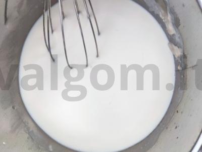 Lasagna su pomidorais ir kietuoju sūriu Žingsnis 3