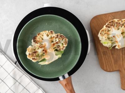 Žiedinė kopūstai su sūriu ir pesto Žingsnis 3