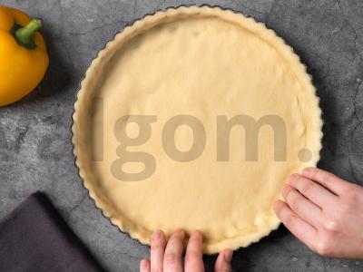 Kiaušinių pyragas su kalakutiena Žingsnis 2