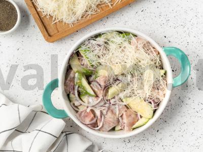 Tuno filė orkaitėje su daržovėmis Žingsnis 4