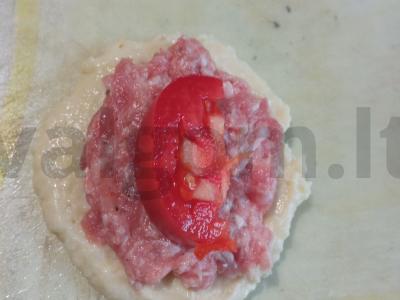 Avižiniai zrazai su pomidoru Žingsnis 3