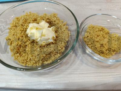 Vafliniai saldainiai su graikiniais riešutais Žingsnis 3