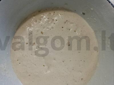 Namų rugių duona ant raugų Žingsnis 1