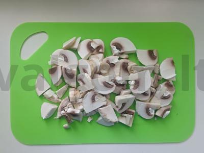 Perlo košė su grybais puode Žingsnis 3