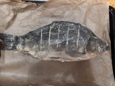 Karšis, įdarytas grybais grietinėlėje Žingsnis 5