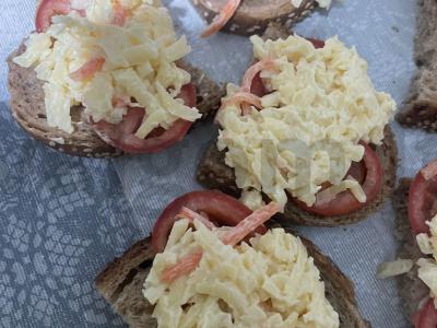 Užkandis „Keptos brusketos“ Žingsnis 7